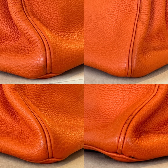 Hermes Orange Birkin 35 Bag - Picture 14 of 15